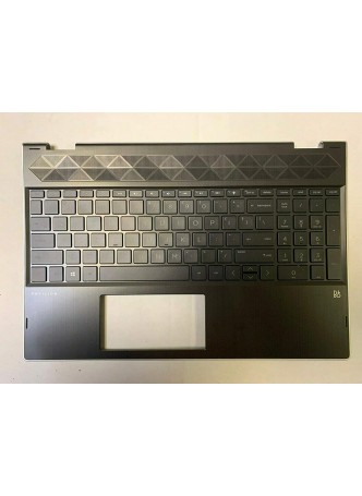 HP PAVILION X360 15T-CR00 15-CR Upper Case Palmrest Cover Keyboard L20848-001 US